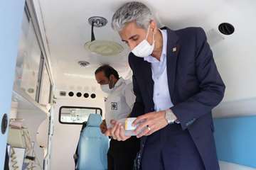 سفر یک روزه رئیس دانشگاه علوم پزشکی استان سمنان به شهرستان دامغان 